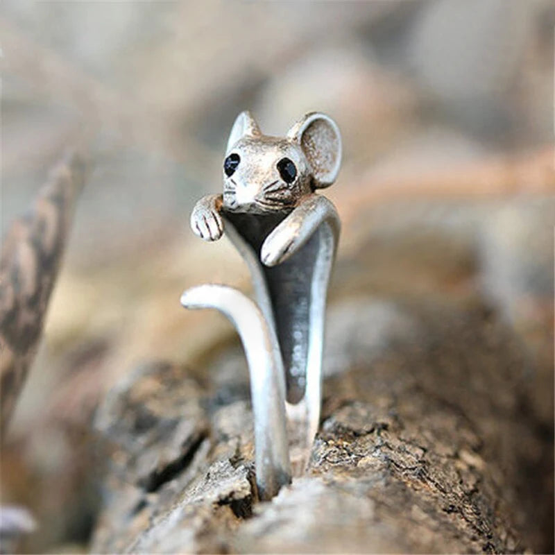 Mouse Finger Ring - MINALINO
