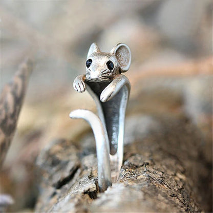 Mouse Finger Ring - MINALINO