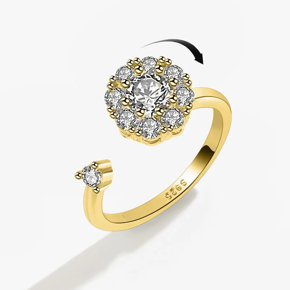Anxiety Spinning Ring - MINALINO