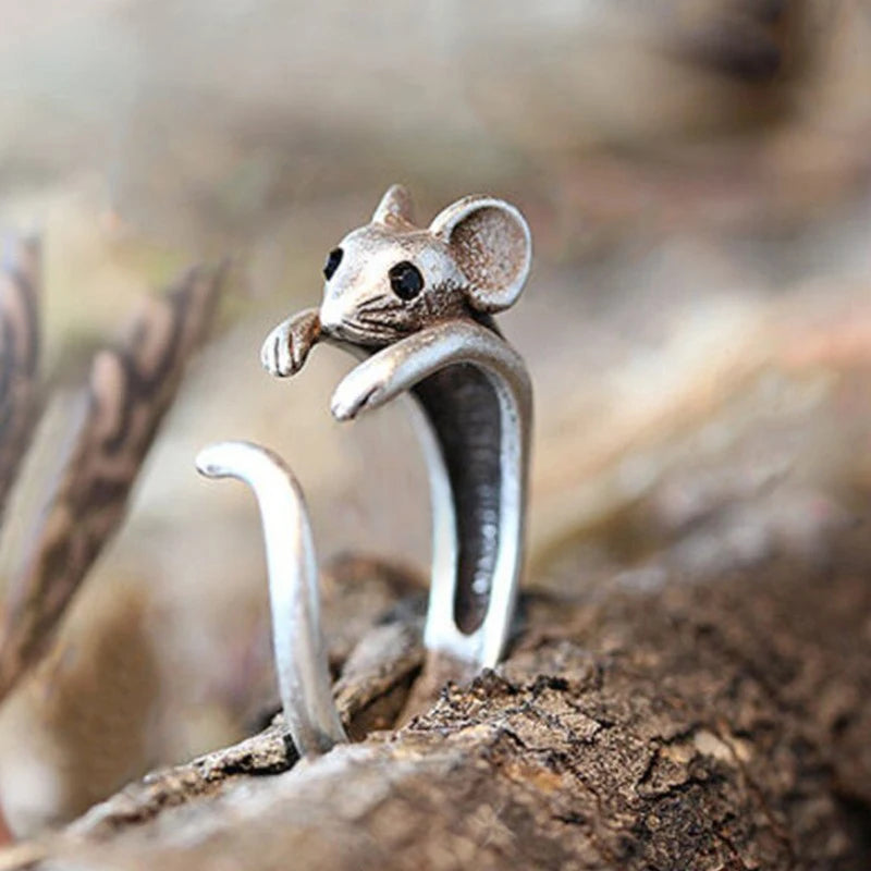 Mouse Finger Ring - MINALINO